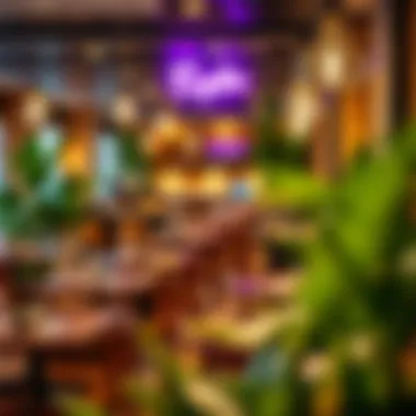 An inviting atmosphere capturing the essence of Dubai's culinary diversity