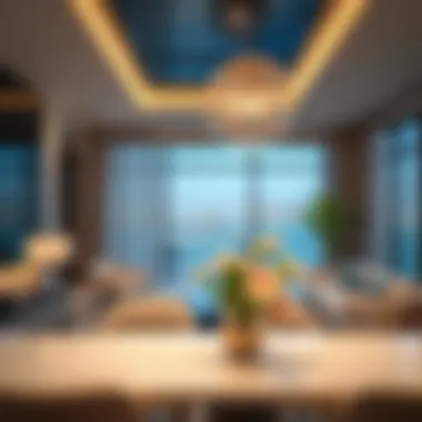 Luxury Interiors at Adagio Palm Jumeirah Luxurious interior design of a residence in Adagio