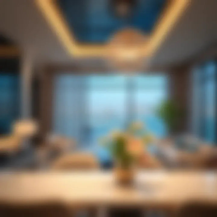 Luxury Interiors at Adagio Palm Jumeirah Luxurious interior design of a residence in Adagio