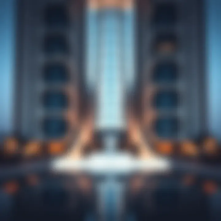 Architectural marvel of Al Durrah Building showcasing its unique design