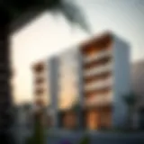 Modern architectural design of Al Mazaya projects