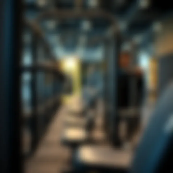 Innovative training equipment in use