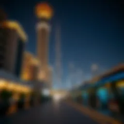 Al Safa Tower and Emirates Metro Station: A Comprehensive Exploration Introduction