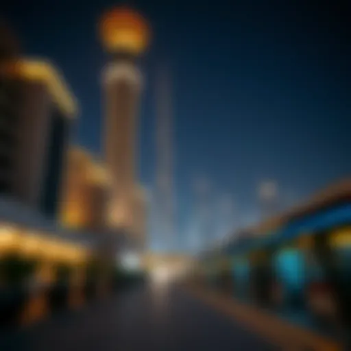 Al Safa Tower and Emirates Metro Station: A Comprehensive Exploration Introduction