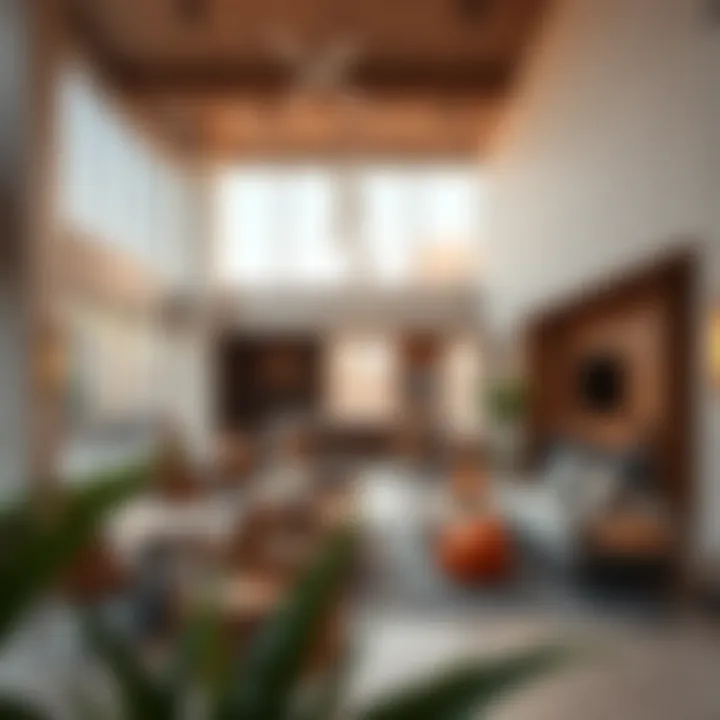 Community Hub at Aldar Reeman Living Vibrant community gathering space in Aldar Reeman Living