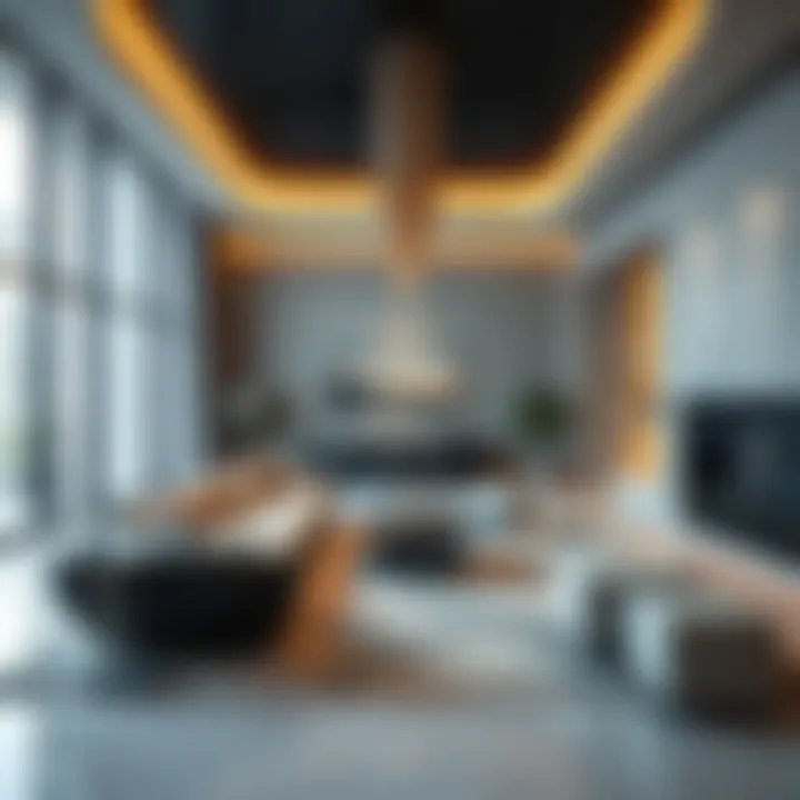 Interior design elements inspired by Mercedes-Benz within Binghatti development