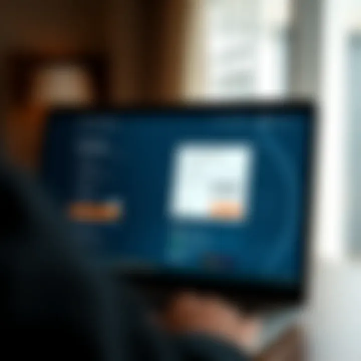 Digital interface for online visa status inquiry