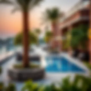 Community amenities at Choithram Palm Jumeirah