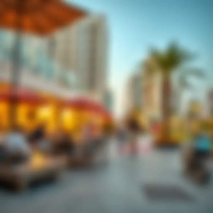 Vibrant Lifestyle in Collective 2.0 Lifestyle offerings in Collective 2.0 depicting vibrant community life