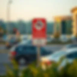 DIFC parking signage and regulations