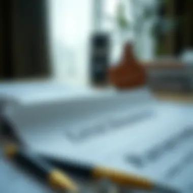 Legal documents related to room rental agreements