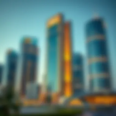 Stunning architectural design of Emaar office buildings