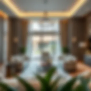 Luxury Residence in Elora Dubai Luxurious interior design of a residence in Elora Dubai