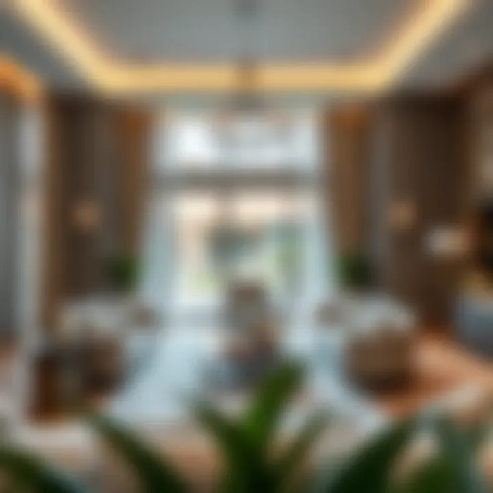 Luxury Residence in Elora Dubai Luxurious interior design of a residence in Elora Dubai