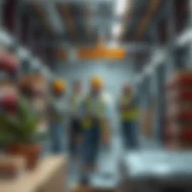 Team coordinating facility management tasks