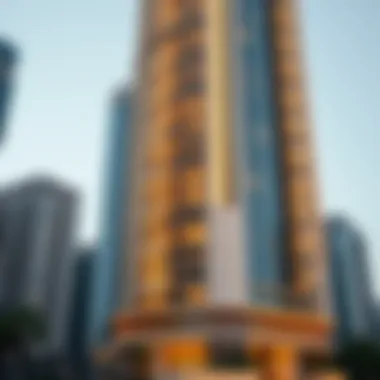Architectural design details of Tower 1