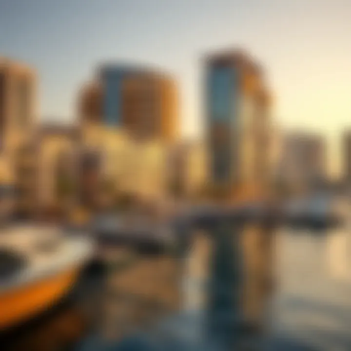 Waterfront Properties in Dubai Marina Dubai Marina showcasing waterfront properties