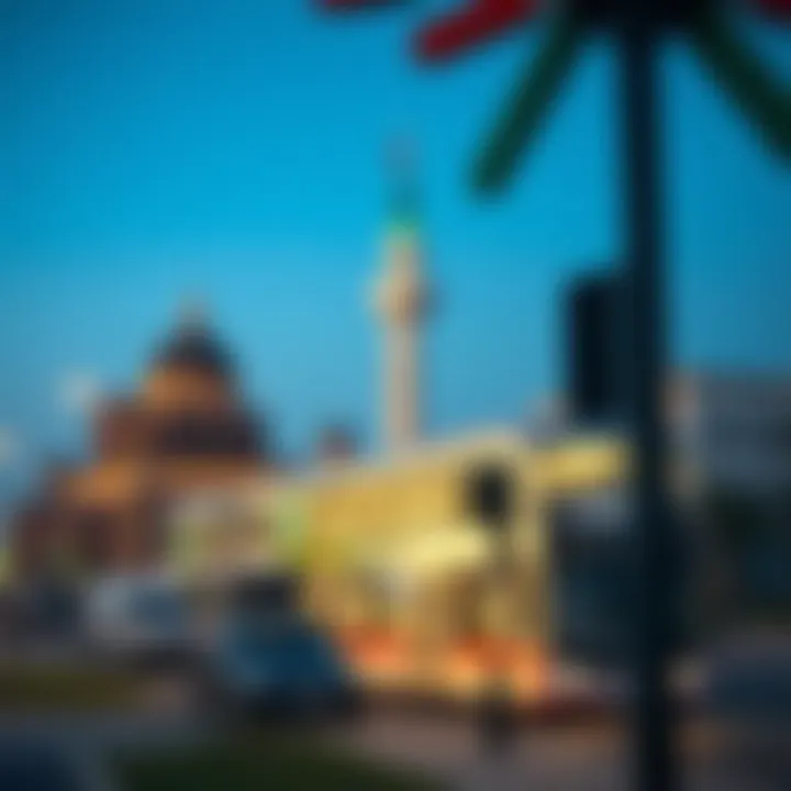 Key stops along the 26 bus route with notable landmarks