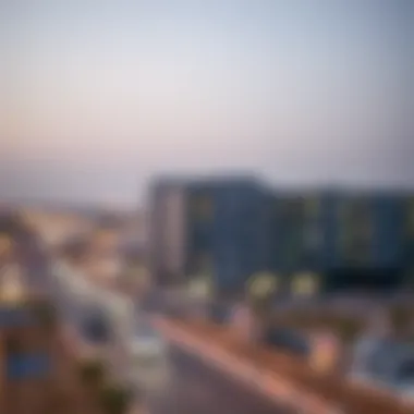 Infrastructure developments in Al Mussafah highlighting connectivity and urban planning.