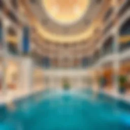 Stunning architectural design of مجمع الريم