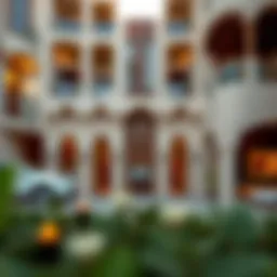 Architectural view of Al Sayyah Residence showcasing unique design elements