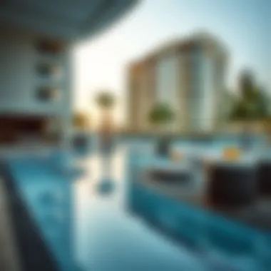 Modern amenities in Al Zahia Uptown apartments