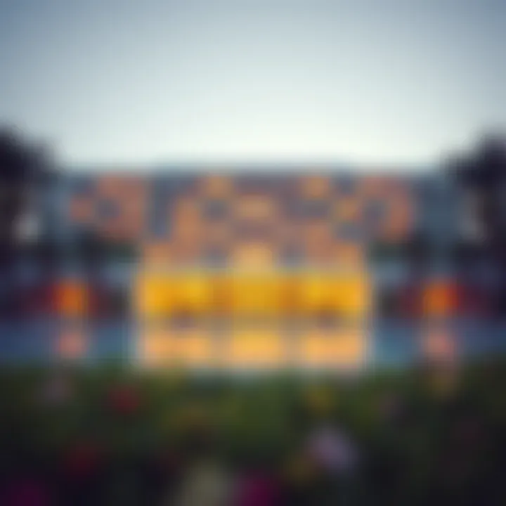 Stunning exterior view of Avani Palm View Hotel showcasing its modern architecture