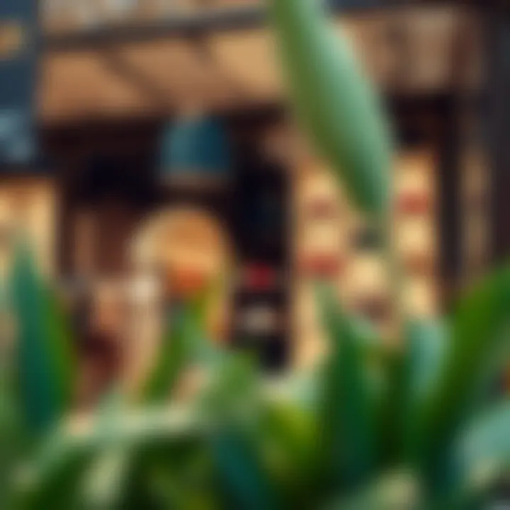 Elegant boutique displaying unique fashion pieces and accessories