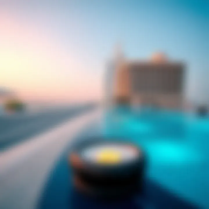 Exclusive Amenities at Burj Al Arab Lavish amenities available at Burj Al Arab, including the private beach and infinity pool.