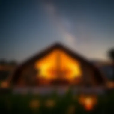 Experience the Magic of Glamping in Dubai Luxurious glamping tent under the stars in Dubai