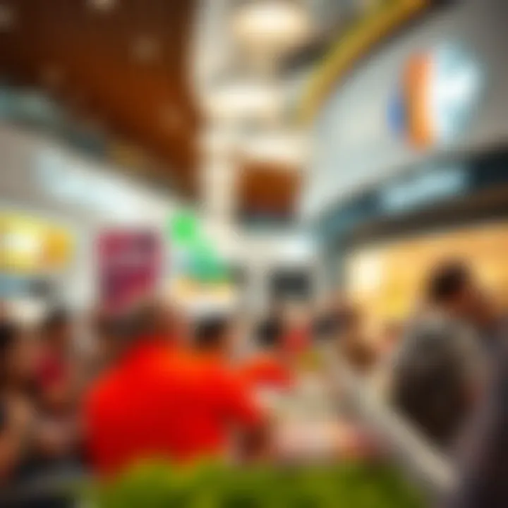 Community Engagement at Carrefour Community event held at Carrefour within the mall