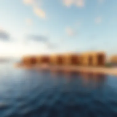 Conceptual design highlighting the eco-friendly aspects of the Damac Lagoon project