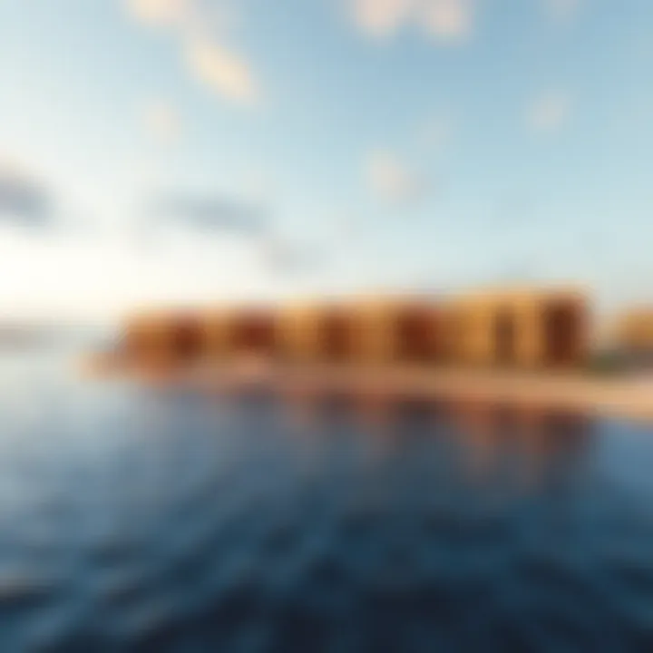 Conceptual design highlighting the eco-friendly aspects of the Damac Lagoon project