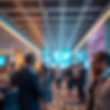 Networking at DIFC with international stakeholders Networking event at DIFC highlighting global investors