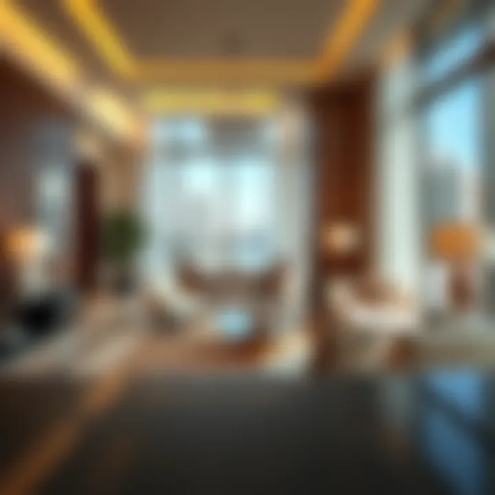 Luxurious apartment interior reflecting Dubai's real estate market