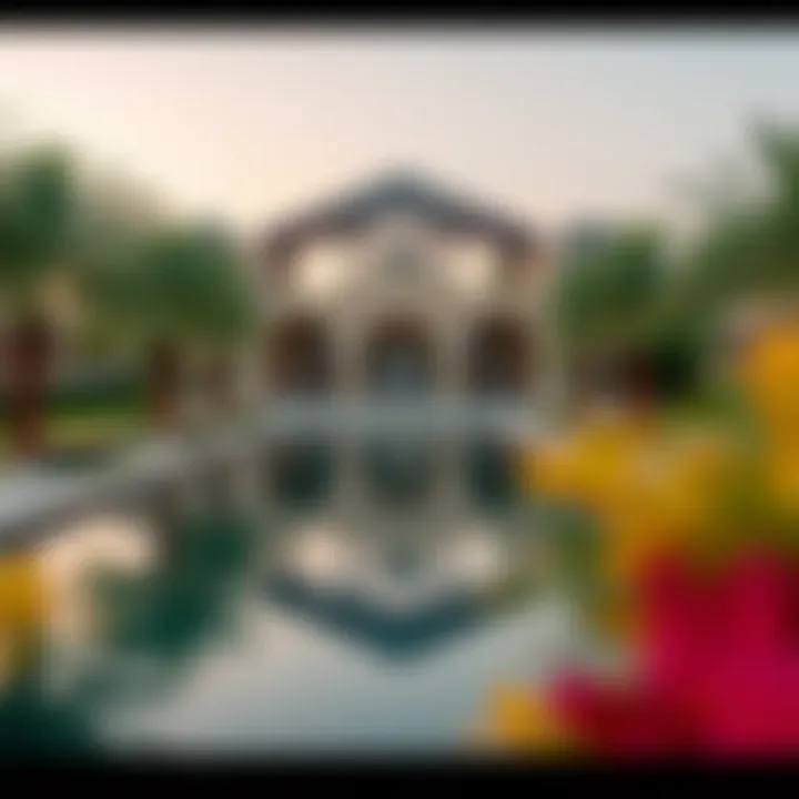 Lush date palm oasis reflecting Ras Al Khaimah's natural beauty