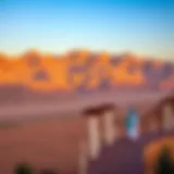 Breathtaking view of the Hajar Mountains in Ras Al Khaimah