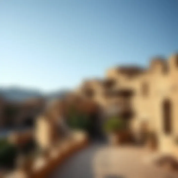 Historical architecture in Hatta reflecting the cultural heritage of the region