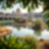 Scenic view of Hatta Oasis showcasing its lush greenery and tranquil waters