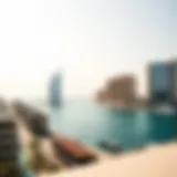 Stunning view of the JBR Rimal waterfront