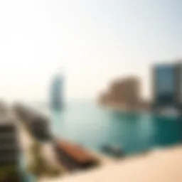 Stunning view of the JBR Rimal waterfront