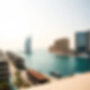 Stunning view of the JBR Rimal waterfront