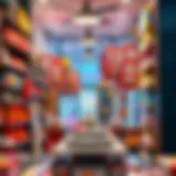 Vibrant interior of Khan Stores showcasing diverse products