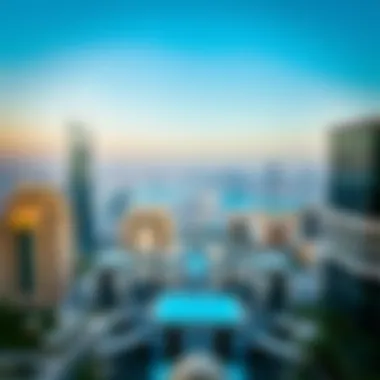 Breathtaking Dubai Skyline from Mar Casa Panoramic view of Dubai skyline from Mar Casa
