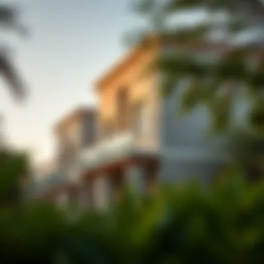 High-end properties in Meydan surrounded by lush greenery