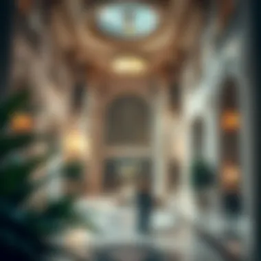 Exquisite architectural features of a Dubai mansion