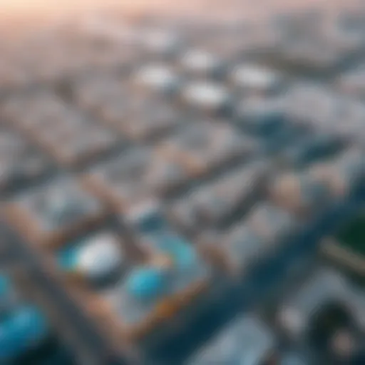 Aerial Perspective of مول العالم دبي Aerial view showcasing the expansive layout of مول العالم دبي
