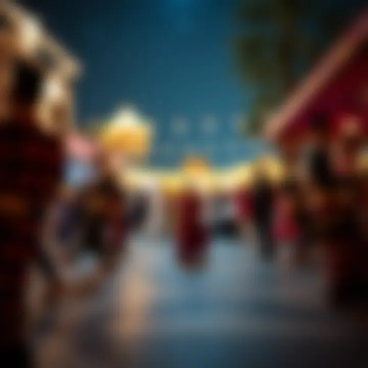 Cultural experience in Dubai featuring traditional dance performances under the stars.