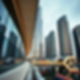 Architectural view of Opal Tower in Business Bay