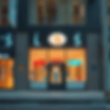 Contemporary storefront in Dubai showcasing a small business opportunity